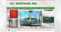 Desktop Screenshot of frscaffolding.com